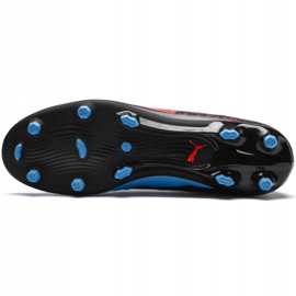 Puma One 19.4 Fg Ag M 105492 01 chaussures de football le noir le noir 2