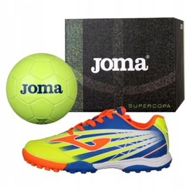 Chaussures de football Joma Super Copa Jr Tf SCJS.911.TF + Ballon gratuit multicolore 1