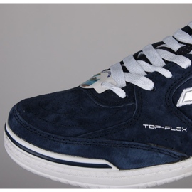 Chaussures d'intérieur Joma Top Flex Nobuck 803 TOPNS.803.IN bleu marine bleu marine 1
