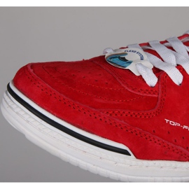 Chaussures d'intérieur Joma Top Flex Nobuck 806 TOPNS.806.IN rouge rouge 1