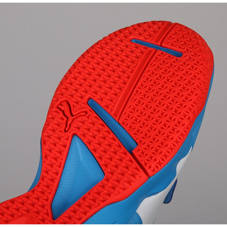 Chaussures indoor Puma Tenaz V Jr Bleu Azur 104891 06 2