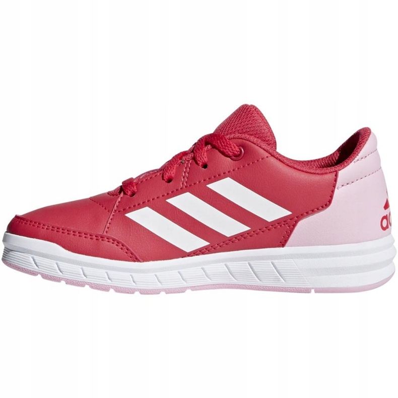 Chaussures Adidas AltaSport K Jr D96866 rouge 1