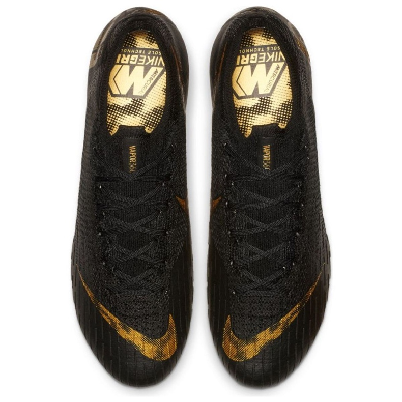 Chaussures de football Nike Mercurial Vapor 12 Elite Fg M AH7380-077 noir noir 2