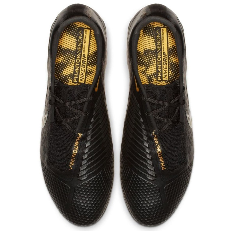 Nike Phantom Venom Elite Fg M AO7540-077 chaussures de football noir noir 2