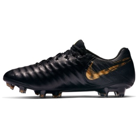 Chaussures de football Nike Tiempo Legend 7 Elite Fg M AH7238-077 noir noir 1