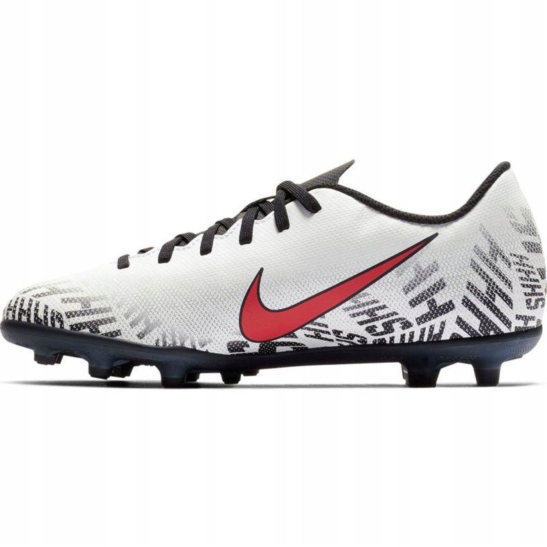 Mercurial Nike Neymar Vapor 12 Club Fg Jr AV4762-170 chaussures de football multicolore blanc 2
