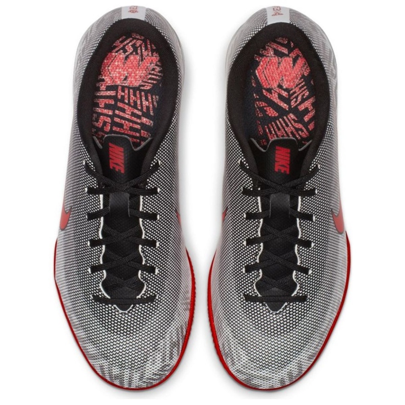 Chaussures d'intérieur Nike Mercurial Vapor 12 Academy Neymar Ic Jr AO9474-170 gris gris 2