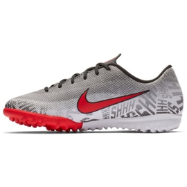 Chaussure de football Nike Mercurial Vapor 12 Academy Neymar Tf Jr AO9476-170 gris gris 1