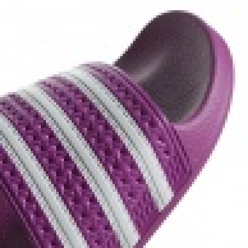 Pantoufles Adidas Originals Adilette W CG6539 blanche violet 1
