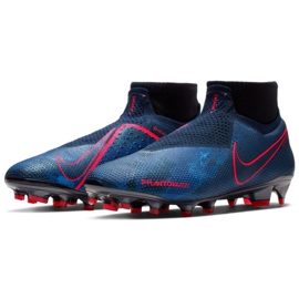 Nike Phantom Vsn Elite Df Fg M AO3262-440 chaussures de football bleu bleu 3
