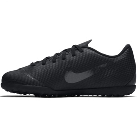 Chaussures de football Nike Mercurial Vapor X 12 Club Tf Jr AH7355-001 multicolore le noir 1
