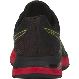 Chaussures de course Asics Gel-Pulse 10 M 1011A604-001 le noir rouge jaune 4