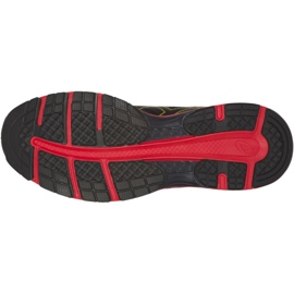 Chaussures de course Asics Gel-Pulse 10 M 1011A604-001 le noir rouge jaune 5