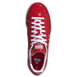 Adidas Originals Stan Smith W G28136 chaussures rouge 1 Adidas Originals Stan Smith W G28136 chaussures rouge 1