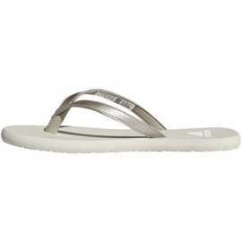 Pantoufles Adidas Eezay Flip Flop F35034 blanche 1