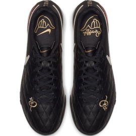 Nike Tiempo Legend X 7 Academy 10R Tf M AQ2218-027 chaussures de football noir noir 2