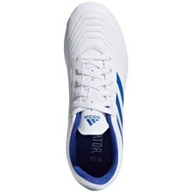 Chaussures de foot Adidas Predator 19.4 FxG Jr CM8542 multicolore blanc 2