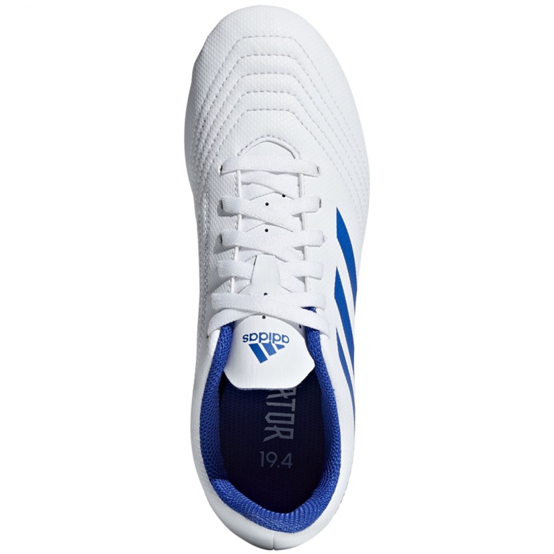 Chaussures de foot Adidas Predator 19.4 FxG Jr CM8542 multicolore blanc 2