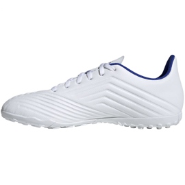 Chaussures de foot Adidas Predator 19.4 Tf M D97971 blanche blanche 1