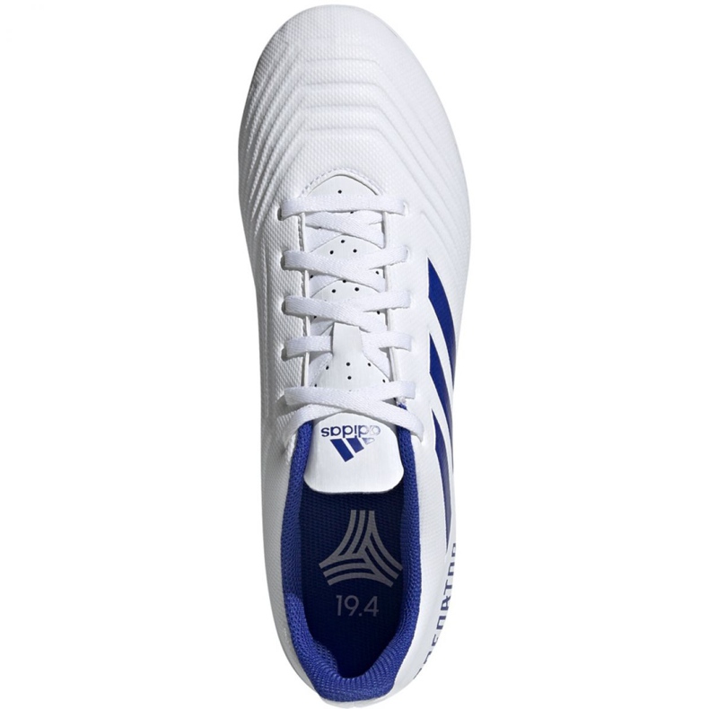 Chaussures de foot Adidas Predator 19.4 Tf M D97971 blanche blanche 2 Chaussures de foot Adidas Predator 19.4 Tf M D97971 blanche blanche 2