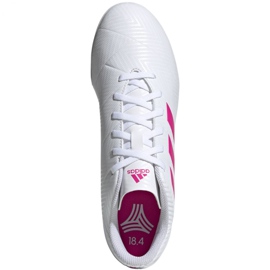 Chaussures de football Adidas Nemeziz 18.4 Tf M D97993 multicolore blanc 1