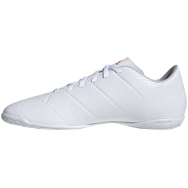 Chaussures indoor adidas Nemeziz 18.4 In M D97995 blanche blanche 2