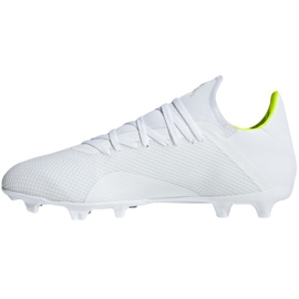 Chaussures de foot Adidas X 18.3 Fg M BB9368 blanc blanc 2
