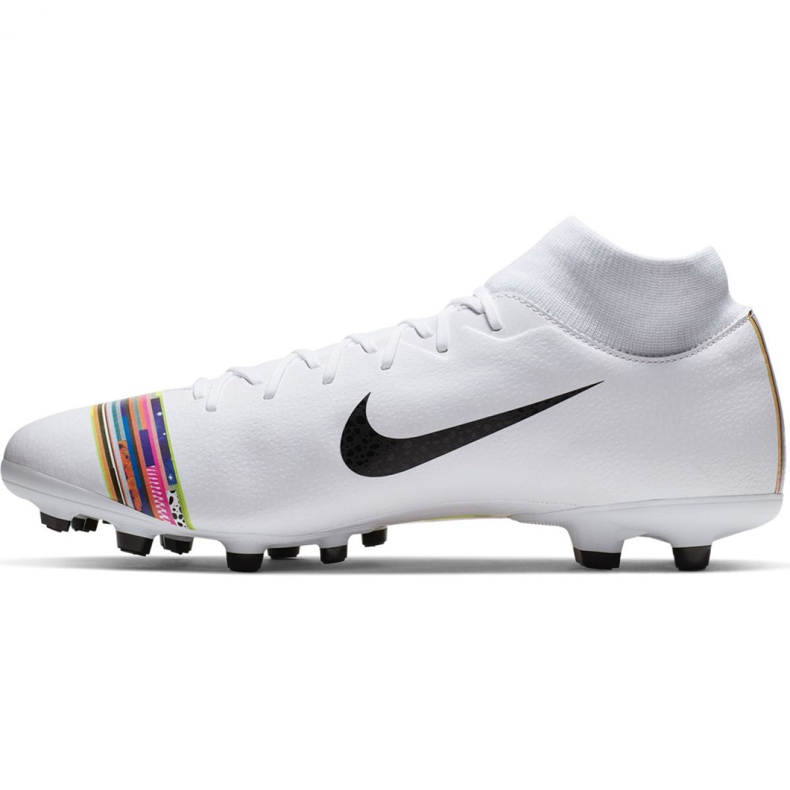 Chaussures de football Nike Mercurial Superfly 6 Academy Mg M AJ3541-109 multicolore blanche 2