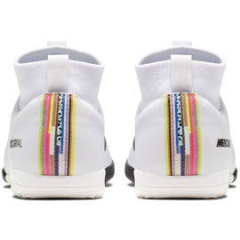 Chaussures d'intérieur Nike Mercurial Superfly X 6 Academy Ic Jr AJ3110-109 multicolore blanche 4