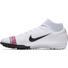 Nike Mercurial Superfly X 6 Academy Tf M AJ3568-109 chaussures de football multicolore blanche 1