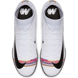 Nike Mercurial Superfly X 6 Academy Tf M AJ3568-109 chaussures de football multicolore blanche 2