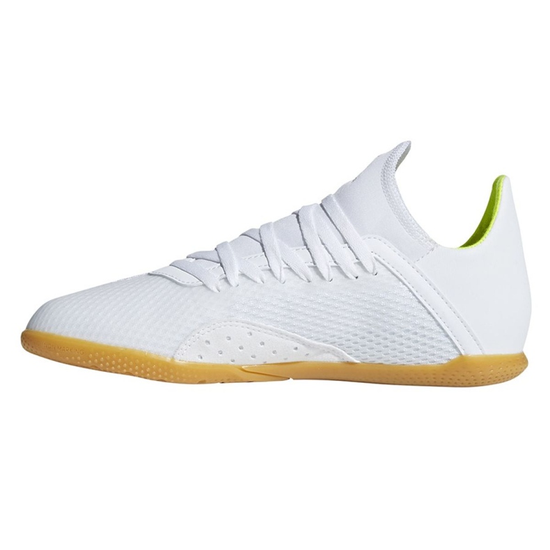 Chaussures d'intérieur adidas X 18.3 In Jr BB9397 multicolore blanc 1