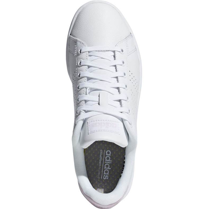 Chaussures Adidas Advantage W F36481 blanche 1 Chaussures Adidas Advantage W F36481 blanche 1