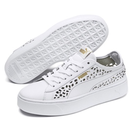 Puma Vikky Stacked Laser Cut 369378 02 blanc 2
