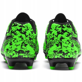 Puma One 19.4 Fg Ag M 105492 03 chaussures de football vert multicolore 1