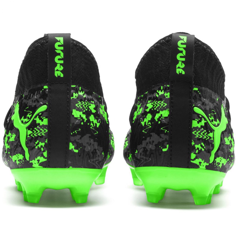 Chaussures de foot Puma Future 19.3 Netfit Fg Ag Jr 105551 03 multicolore le noir 2