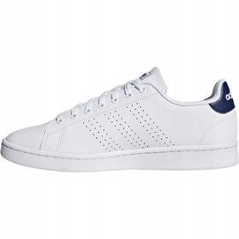 Chaussures Adidas Advantage M F36423 blanche 1
