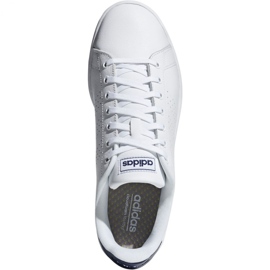 Chaussures Adidas Advantage M F36423 blanche 2