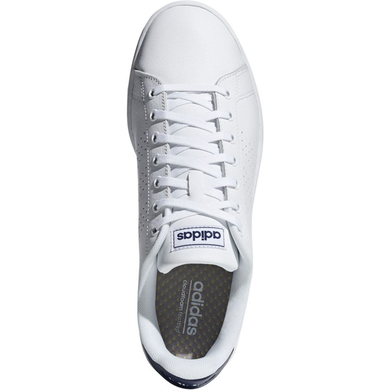 Chaussures Adidas Advantage M F36423 blanc 2