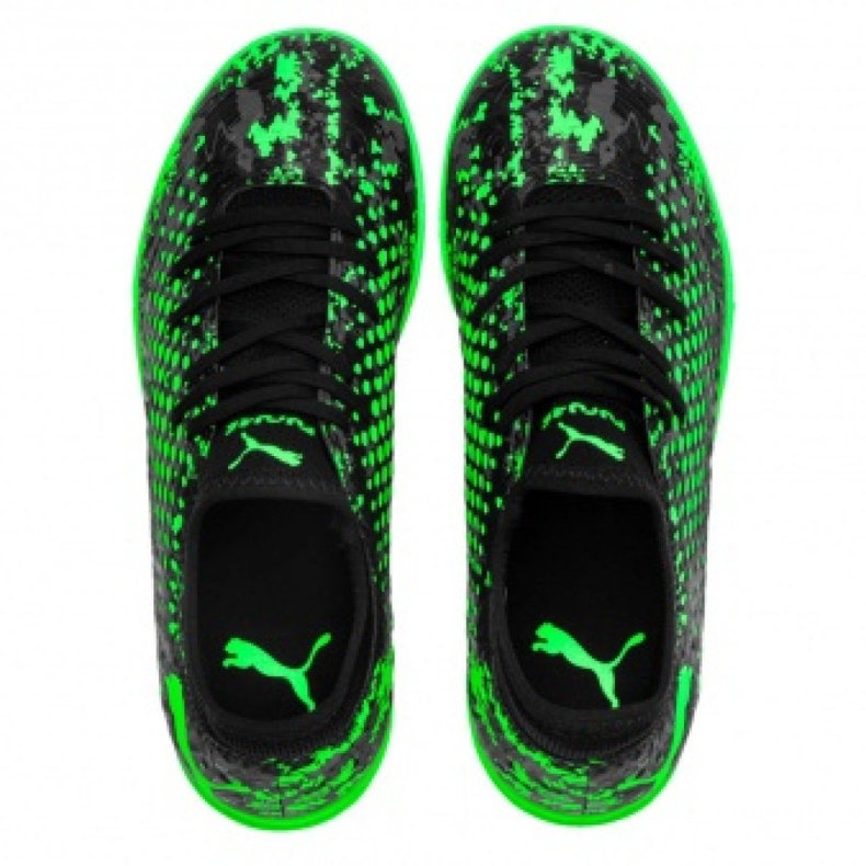 Puma Future 19.4 Tt Jr 105558 03 chaussures de foot multicolore vert 1