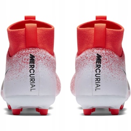 Chaussures de football Nike Mercurial Superfly 6 Academy Mg Jr AH7337-801 multicolore rouge 4