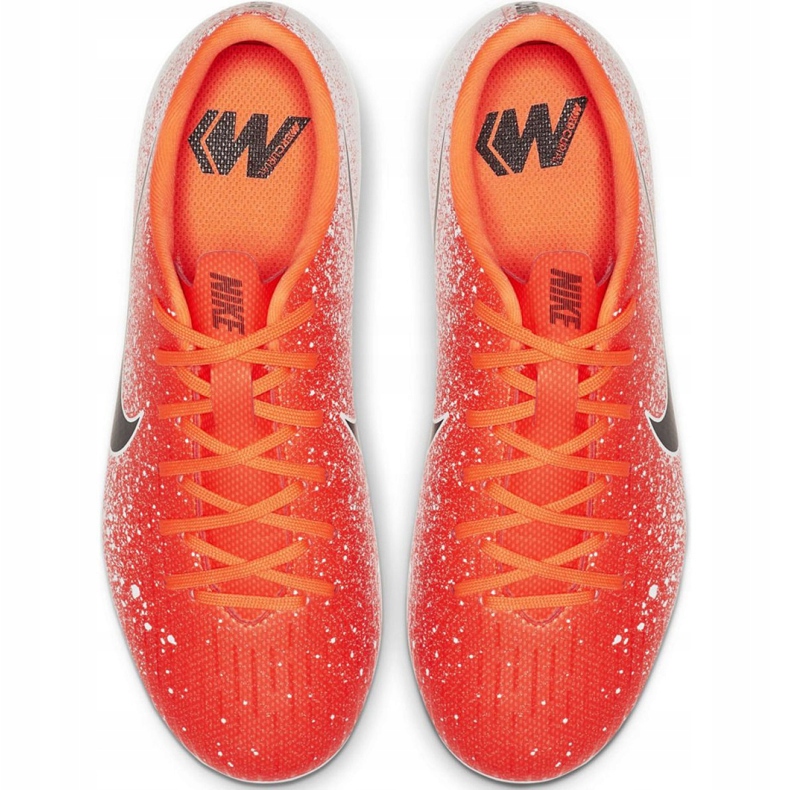 Nike Mercurial Vapor 12 Academy Mg Jr AH7347-801 chaussures de football multicolore rouge 1
