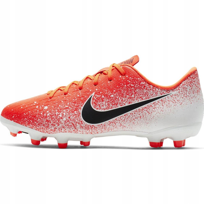 Nike Mercurial Vapor 12 Academy Mg Jr AH7347-801 chaussures de football multicolore rouge 2