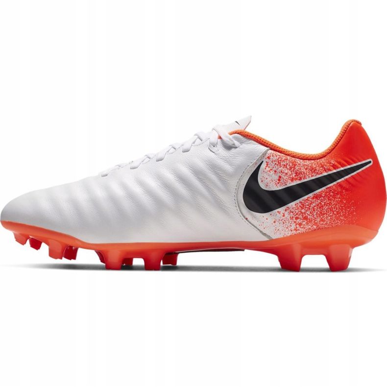 Nike Tiempo Legend 7 Academy Fg M AH7242-118 chaussures de football multicolore blanche 1