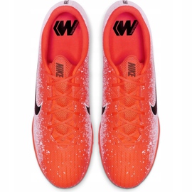 Chaussures de football Nike Mercurial Vapor X 12 Academy Tf M AH7384-801 multicolore blanche 1