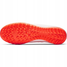 Chaussures de football Nike Mercurial Vapor X 12 Academy Tf M AH7384-801 multicolore blanche 5