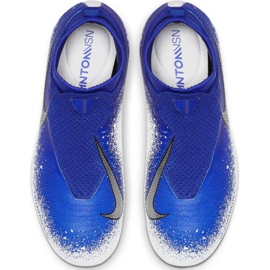 Nike Phantom Vsn Elite Df Mg Jr AO3289-410 chaussures de football multicolore bleu 2 Nike Phantom Vsn Elite Df Mg Jr AO3289-410 chaussures de football multicolore bleu 2