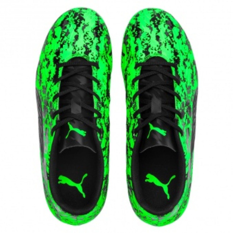 Puma One 19.4 Fg Ag Jr 105501 03 chaussures de football multicolore vert 1