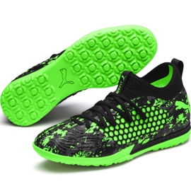 Chaussures d'intérieur Puma Future 19.3 Netfit Tt M 105542 03 multicolore vert 5