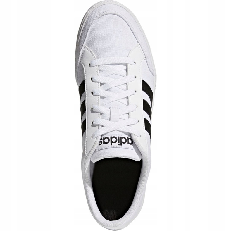 Chaussures Adidas Vs Set M AW3889 blanche le noir 1